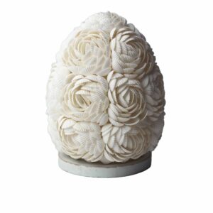 Boho Sea Shell Lamp – Rose Oval – 15cm | www.artisan-gifts.co.uk 1