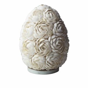 Boho Sea Shell Lamp – Rose Oval – 20cm | www.artisan-gifts.co.uk 1