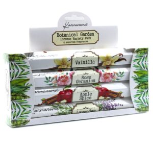Botanical Garden Incense Gift Set  – 4 Assorted Fragrances | www.artisan-gifts.co.uk 1
