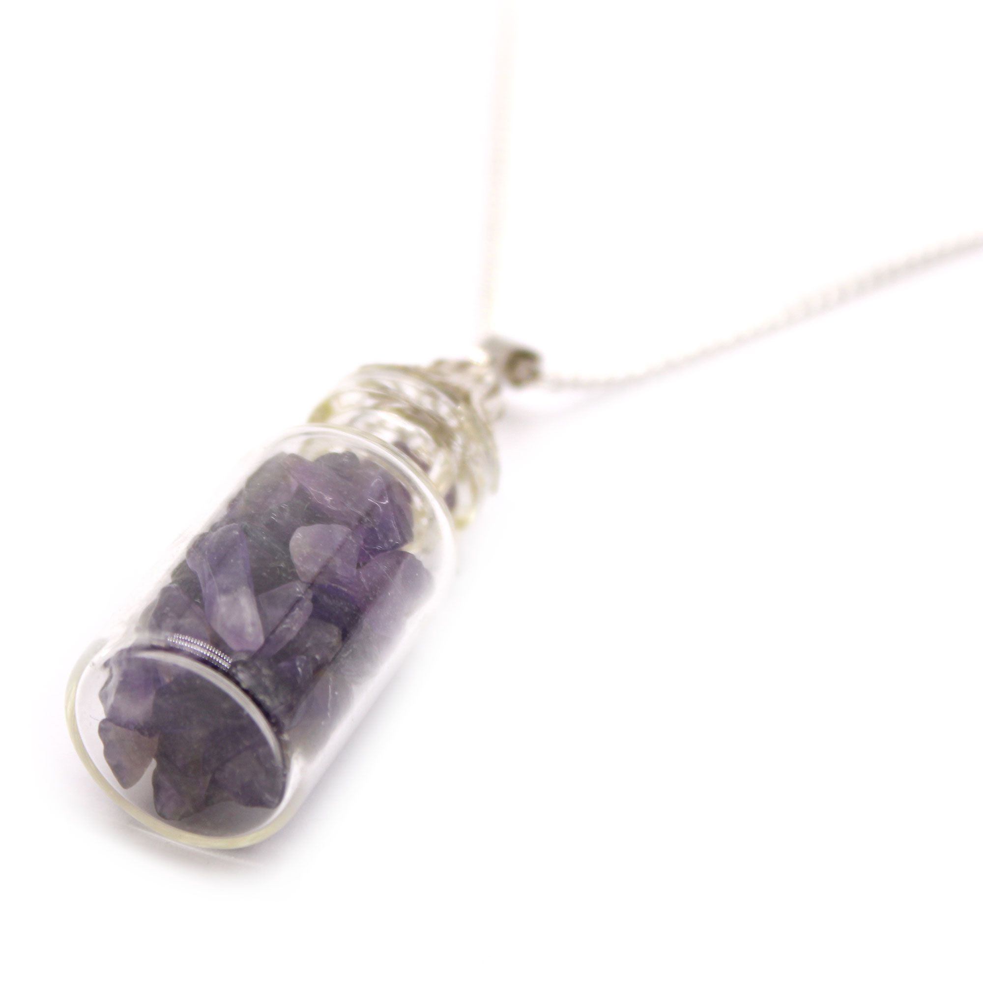 Bottled Gemstones Necklace – Amethyst | www.artisan-gifts.co.uk 6 Bottled Gemstones Necklace – Amethyst | www.artisan-gifts.co.uk 5