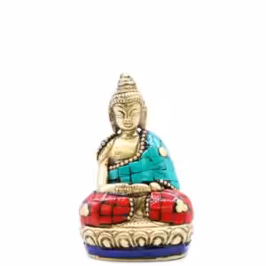 Brass Buddha Figure – Hands Up – 7.5 cm | www.artisan-gifts.co.uk 1