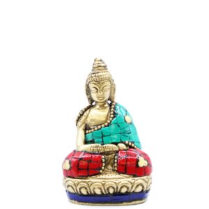 Brass Buddha Figure – Hands Up – 7.5 cm | www.artisan-gifts.co.uk 1