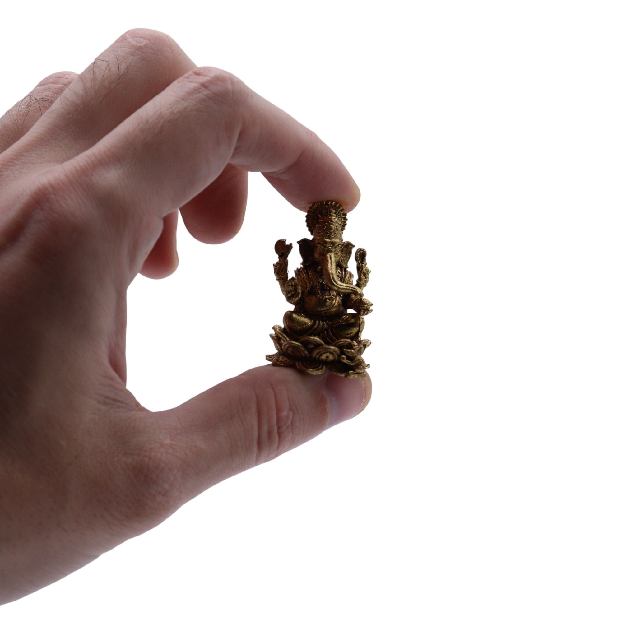 Brass Miniature Gods – Ganesha (22gms) – 37mm | www.artisan-gifts.co.uk 3 Brass Miniature Gods – Ganesha (22gms) – 37mm | www.artisan-gifts.co.uk 2