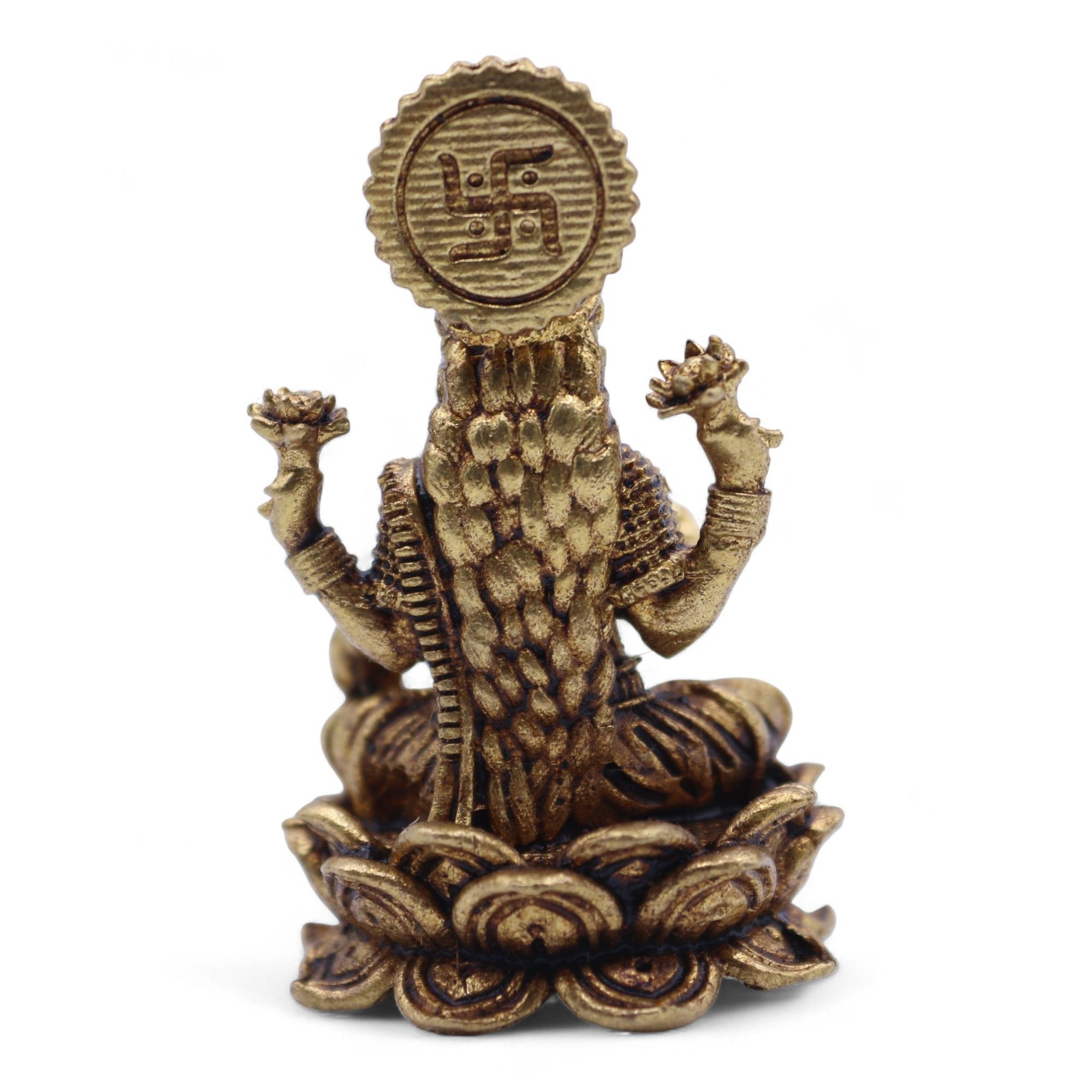 Brass Miniature Gods – Laxmi (22gms) – 37mm | www.artisan-gifts.co.uk 2 Brass Miniature Gods – Laxmi (22gms) – 37mm | www.artisan-gifts.co.uk 1
