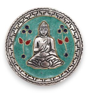 Buddha Green Decor Incense Holder | www.artisan-gifts.co.uk 1