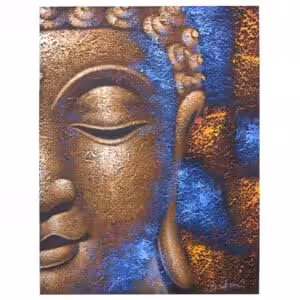 Buddha Painting – Copper Face | www.artisan-gifts.co.uk 1