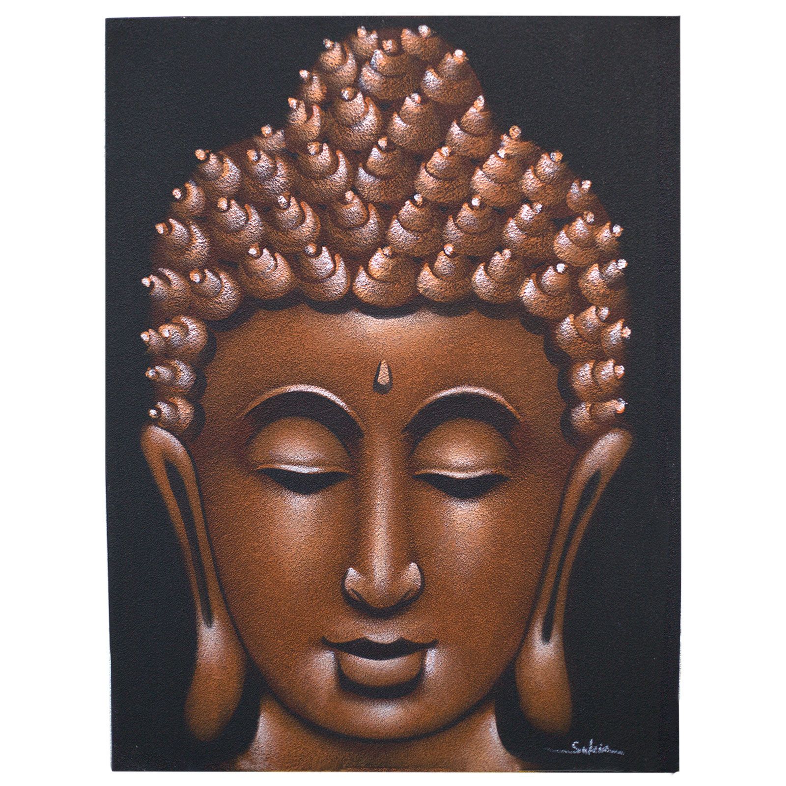 Buddha Painting – Copper Sand Finish | www.artisan-gifts.co.uk 2 Buddha Painting – Copper Sand Finish | www.artisan-gifts.co.uk 1
