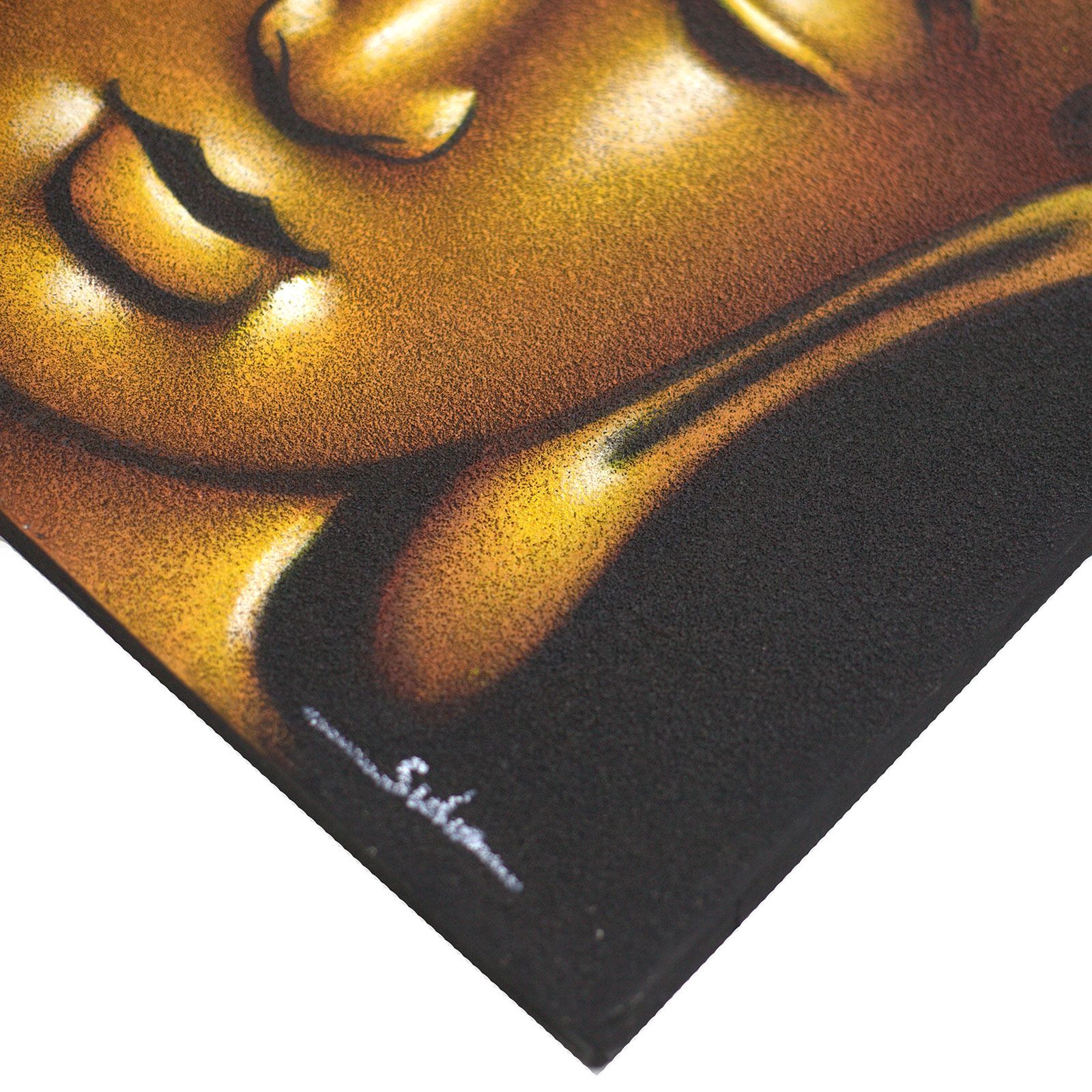 Buddha Painting – Gold Sand Finish | www.artisan-gifts.co.uk 3 Buddha Painting – Gold Sand Finish | www.artisan-gifts.co.uk 2