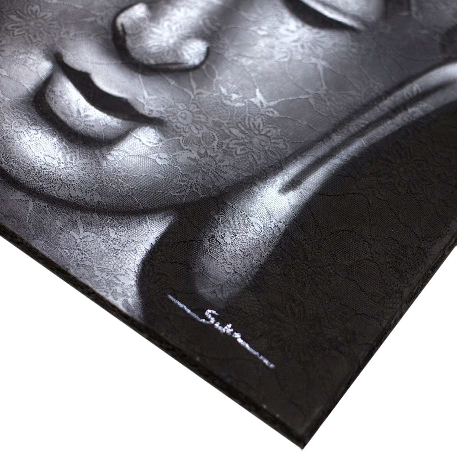 Buddha Painting – Grey Brocade Detail | www.artisan-gifts.co.uk 3 Buddha Painting – Grey Brocade Detail | www.artisan-gifts.co.uk 2