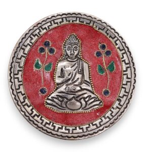 Buddha Red Decor Incense Holder | www.artisan-gifts.co.uk 1