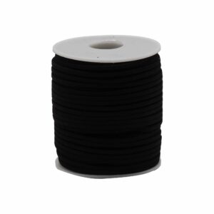 Bulk Roll Pendant Cord –  2.5mm x 45m – Black A001 | www.artisan-gifts.co.uk 1