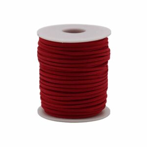 Bulk Roll Pendant Cord –  2.5mm x 45m – Red A056 | www.artisan-gifts.co.uk 1