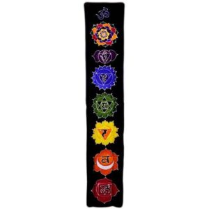 Chakra Drop Banner – Midnight 183x35cm | www.artisan-gifts.co.uk