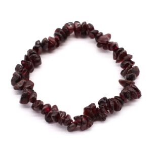 Chipstone Bracelet – Blood Garnet | www.artisan-gifts.co.uk 1