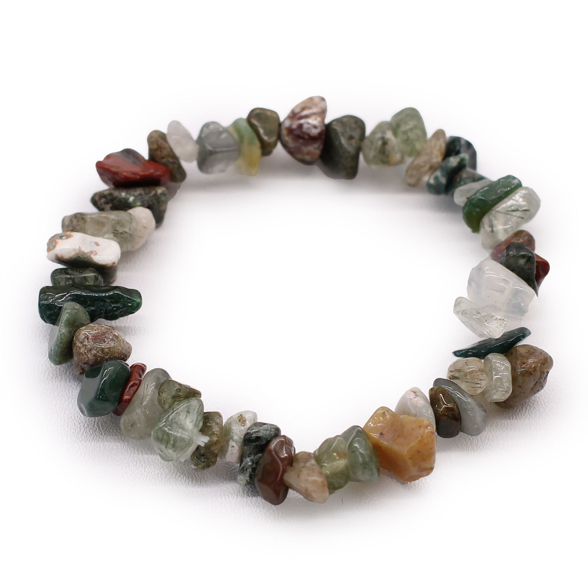 Chipstone Bracelet – Moss Agate | www.artisan-gifts.co.uk 2 Chipstone Bracelet – Moss Agate | www.artisan-gifts.co.uk 1