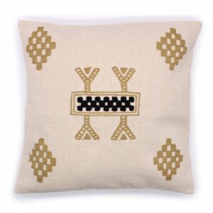 Classic Cushion Cover – Berber Design – 45x45cm | www.artisan-gifts.co.uk 1