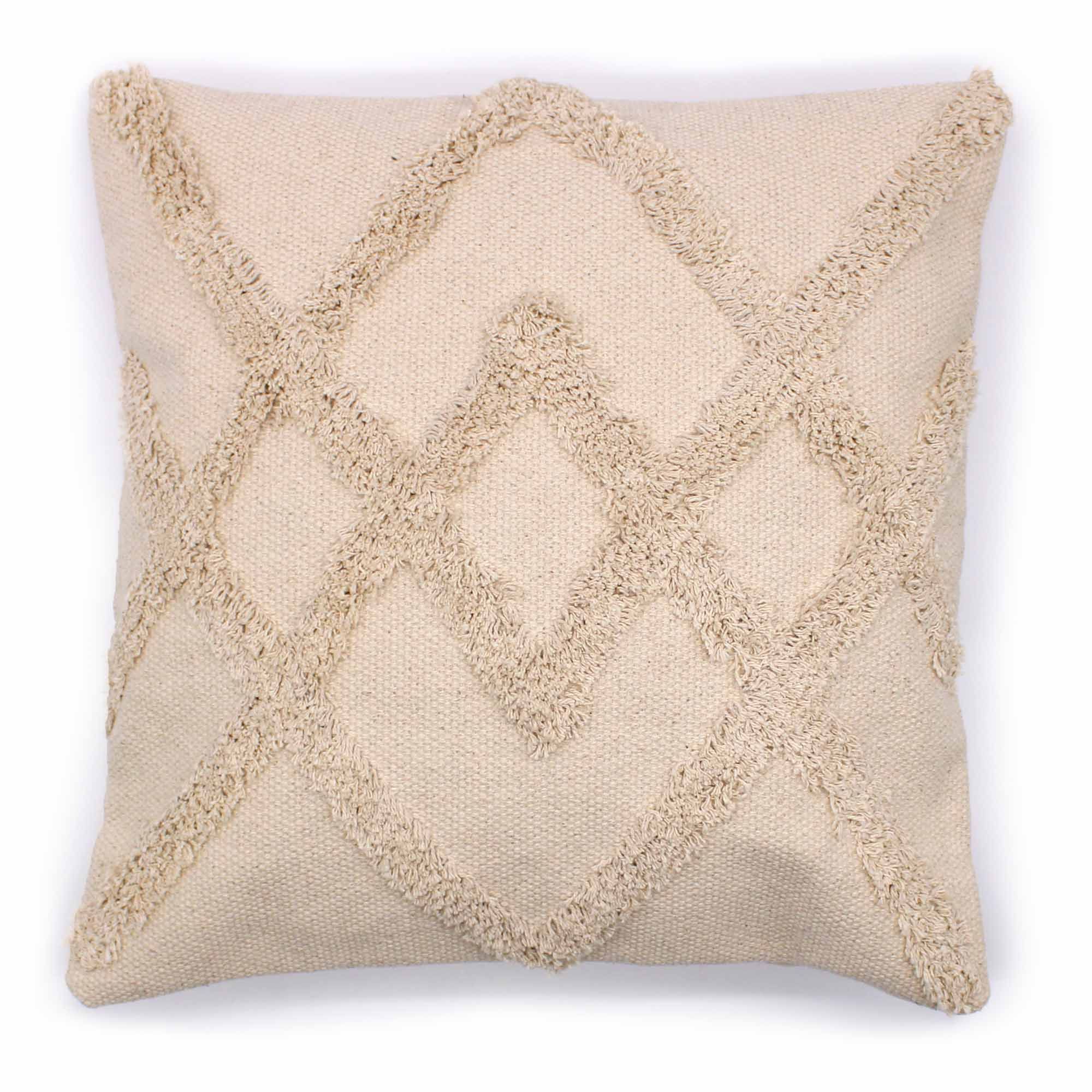 Classic Cushion Cover – Cream Lux Criss-Cross – 45x45cm | www.artisan-gifts.co.uk 2 Classic Cushion Cover – Cream Lux Criss-Cross – 45x45cm | www.artisan-gifts.co.uk 1