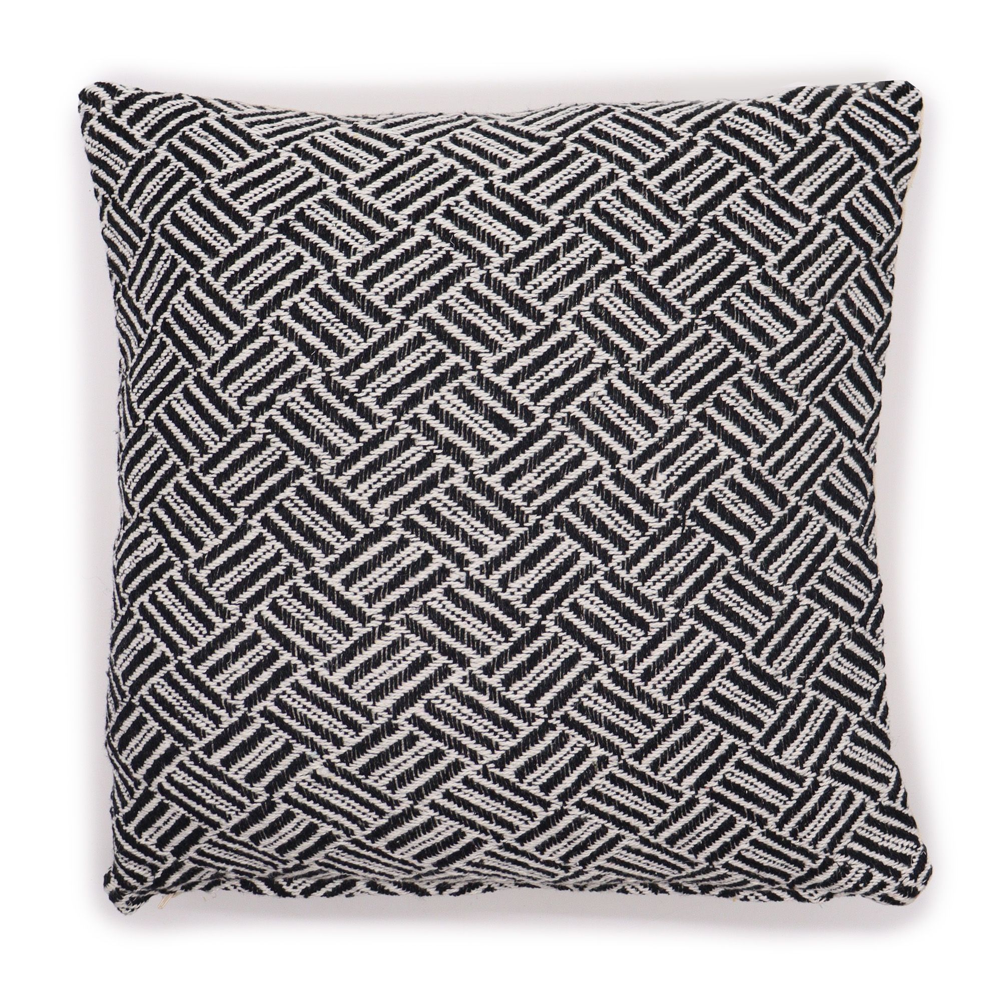 Classic Cushion Cover – Criss-Cross Black – 40x40cm | www.artisan-gifts.co.uk 2 Classic Cushion Cover – Criss-Cross Black – 40x40cm | www.artisan-gifts.co.uk 1
