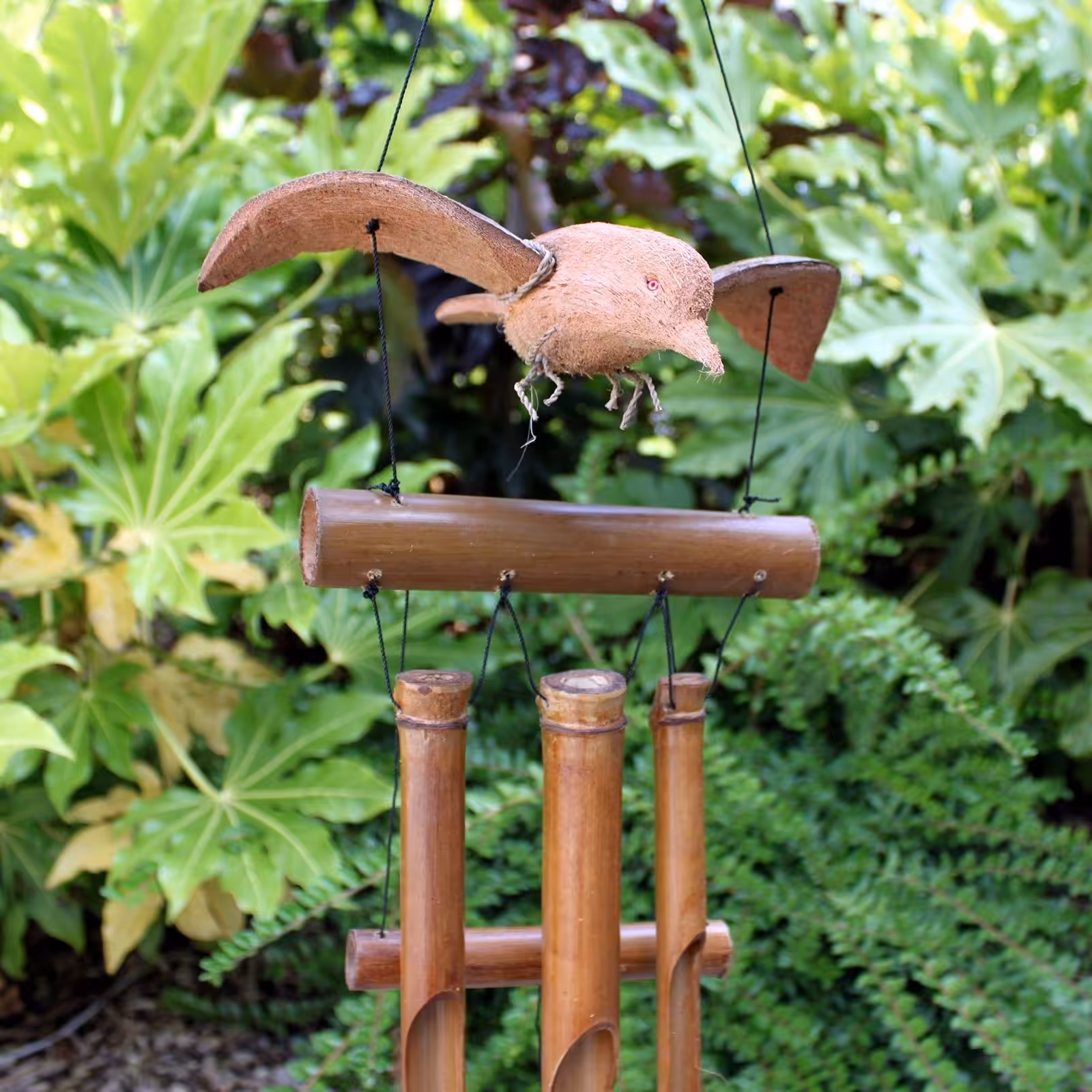 Coconut Blackbird Windchimes | www.artisan-gifts.co.uk 2 Coconut Blackbird Windchimes | www.artisan-gifts.co.uk 1