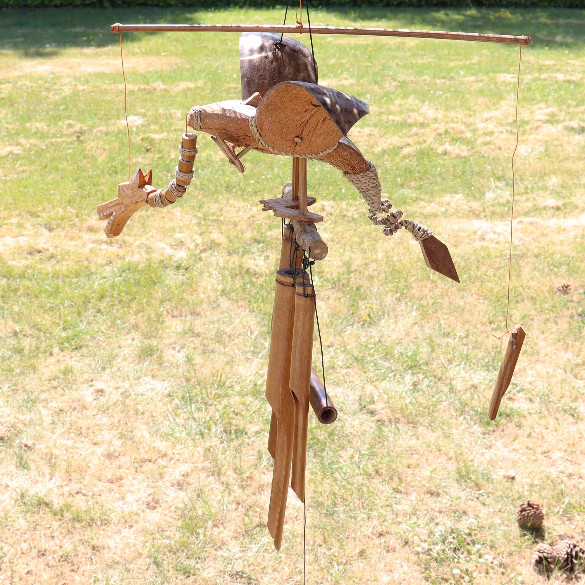 Coconut Dragon Wind Chimes | www.artisan-gifts.co.uk 4 Coconut Dragon Wind Chimes | www.artisan-gifts.co.uk 3