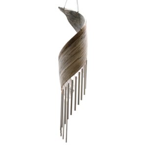 Coconut Leaf Wind Chimes – Whitewash | www.artisan-gifts.co.uk 1