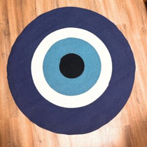Cotton Rope Evil Eye Rug | www.artisan-gifts.co.uk 1
