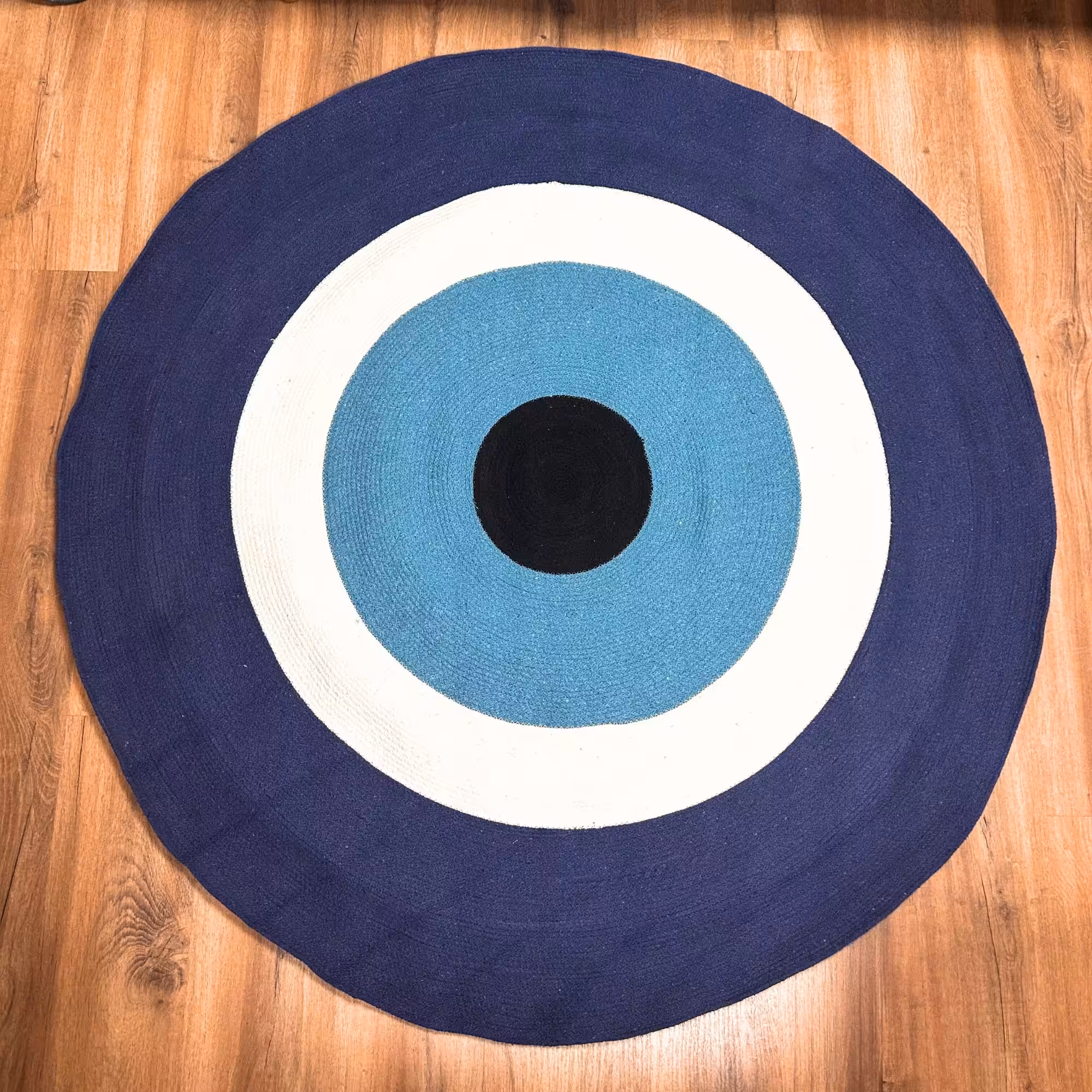 Cotton Rope Evil Eye Rug | www.artisan-gifts.co.uk 5 Cotton Rope Evil Eye Rug | www.artisan-gifts.co.uk 4