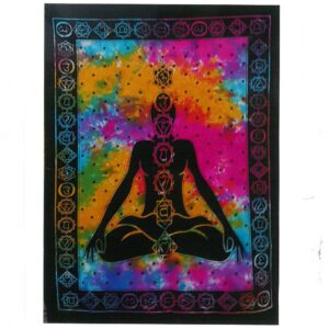 Cotton Wall Art – Chakra Buddha | www.artisan-gifts.co.uk 1