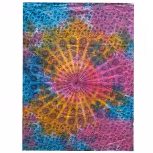 Cotton Wall Art – Round Mandala | www.artisan-gifts.co.uk 1