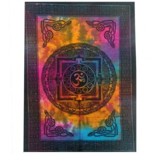 Cotton Wall Art – Sacred OM | www.artisan-gifts.co.uk 1