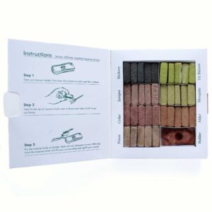 Display Set of 70 Incense Smudge Bricks and Burner – 7 Earthy Himalaya Incenso | www.artisan-gifts.co.uk 1