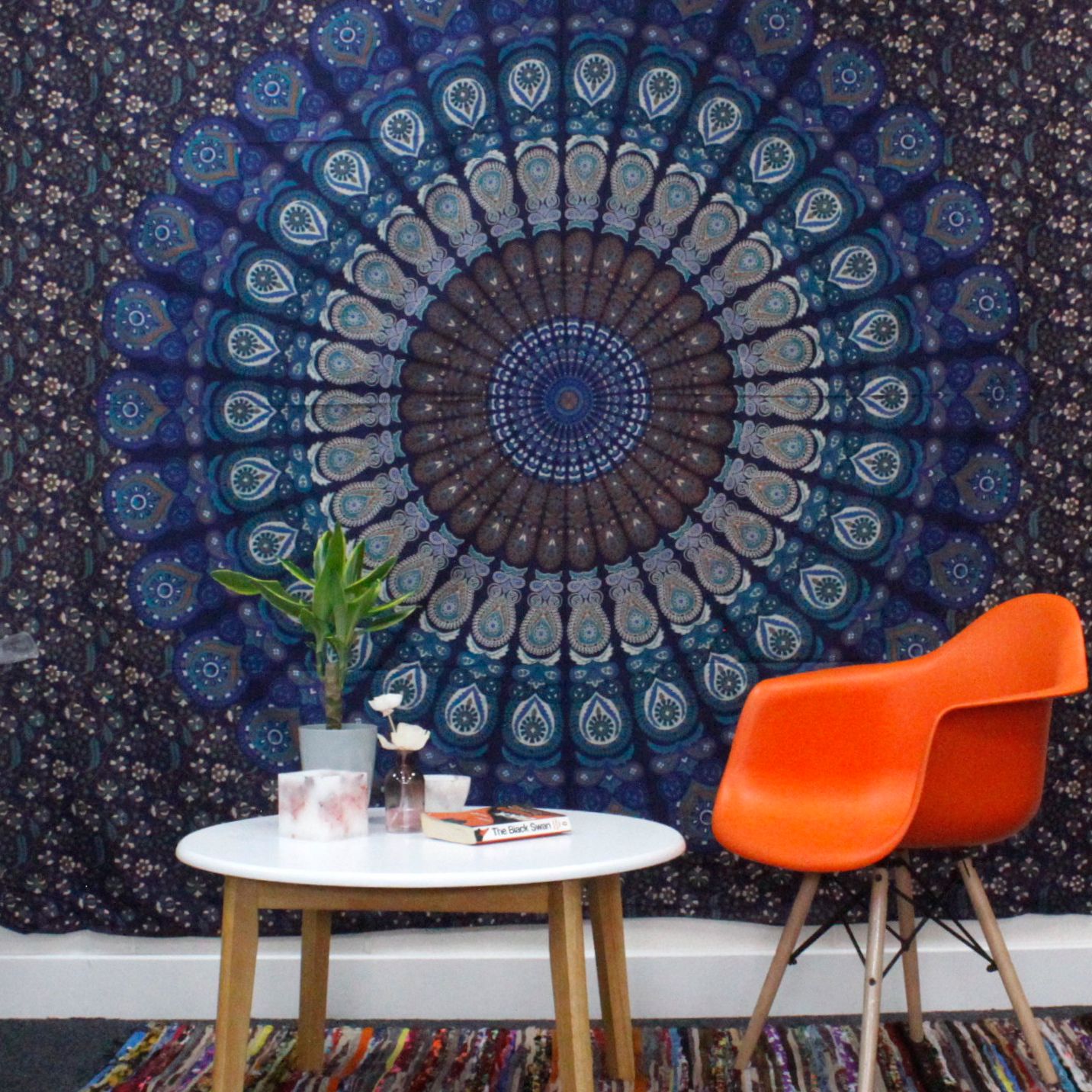 Double Cotton Bedspread + Wall Hanging – Classic Mandala | www.artisan-gifts.co.uk 4 Double Cotton Bedspread + Wall Hanging – Classic Mandala | www.artisan-gifts.co.uk 3