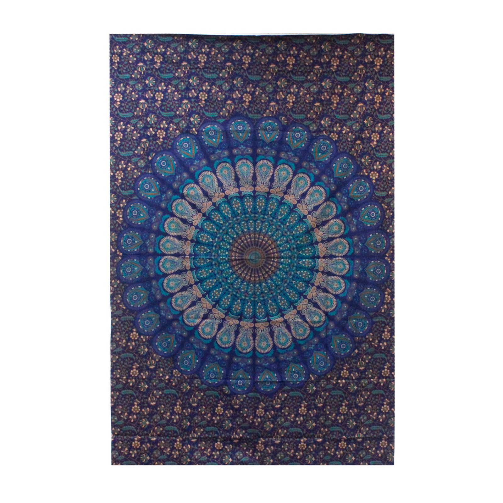 Double Cotton Bedspread + Wall Hanging – Classic Mandala | www.artisan-gifts.co.uk 2 Double Cotton Bedspread + Wall Hanging – Classic Mandala | www.artisan-gifts.co.uk 1