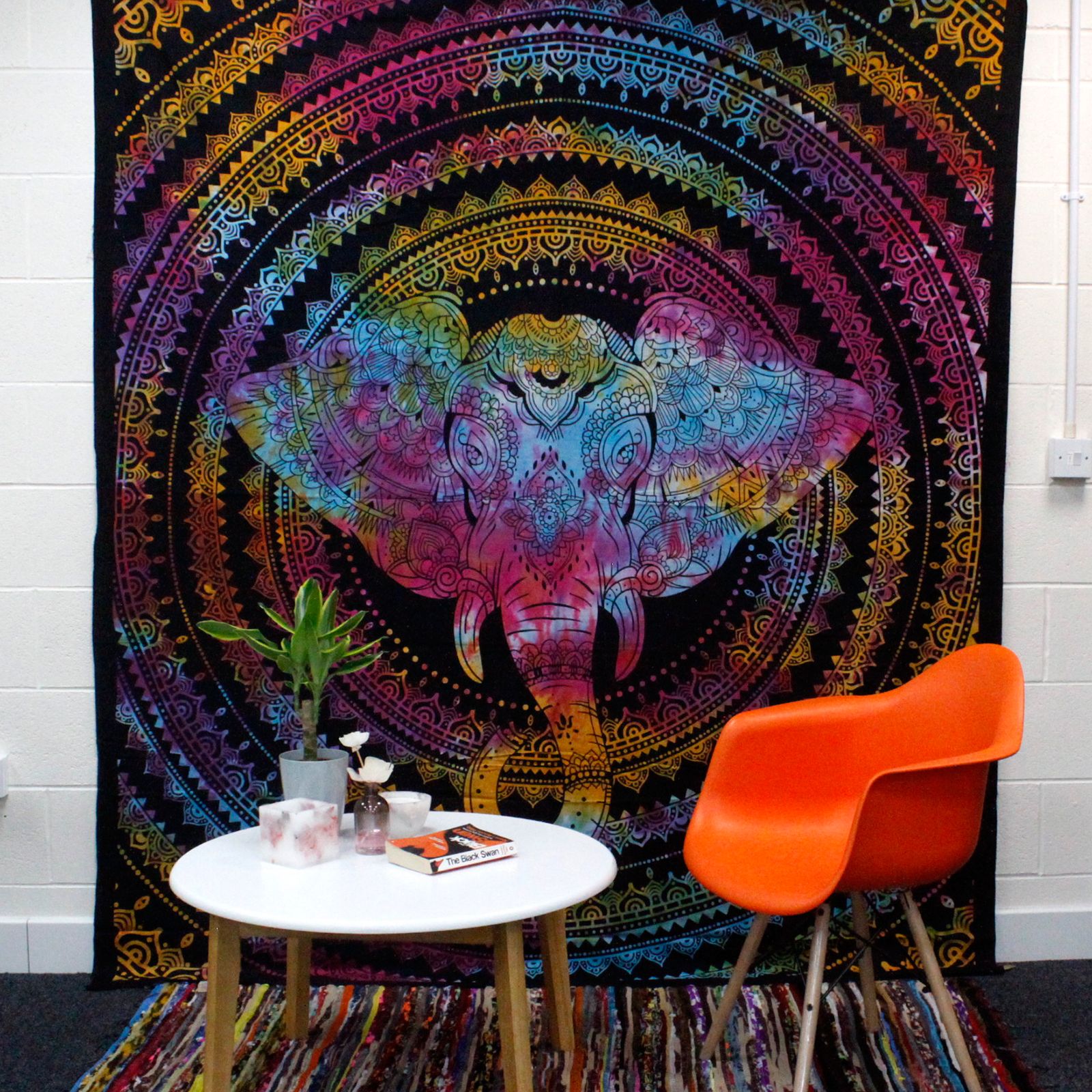 Double Cotton Bedspread + Wall Hanging – Elephant Head | www.artisan-gifts.co.uk 4 Double Cotton Bedspread + Wall Hanging – Elephant Head | www.artisan-gifts.co.uk 3