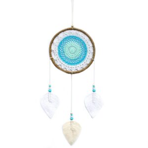 Dream Catcher – Large Turquoise Elemental Spirits | www.artisan-gifts.co.uk 1