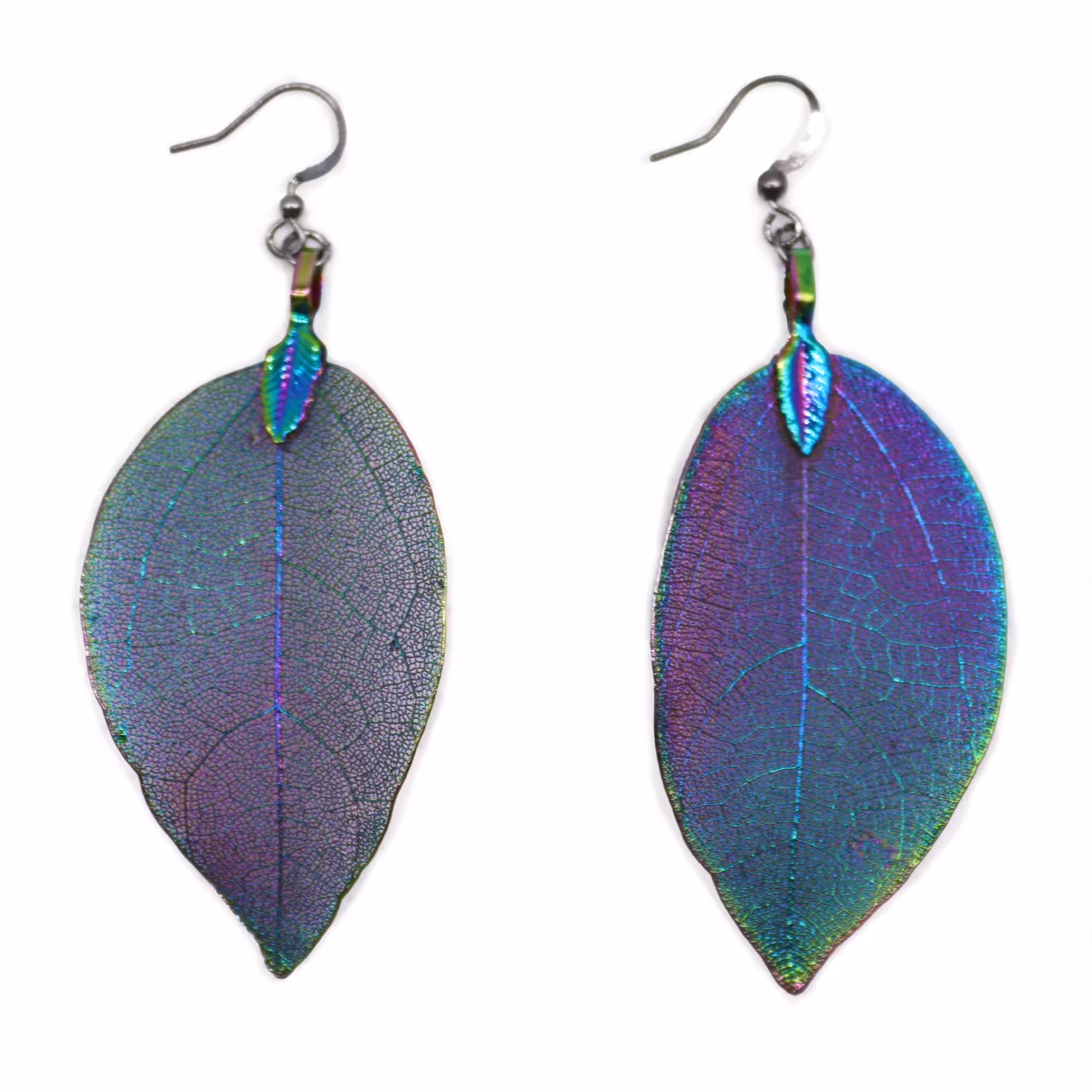 Earrings – Bravery Leaf – Multicoloured | www.artisan-gifts.co.uk 2 Earrings – Bravery Leaf – Multicoloured | www.artisan-gifts.co.uk 1