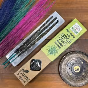 Earth Inspired Smudge Incense – Lemon Grass | www.artisan-gifts.co.uk 1