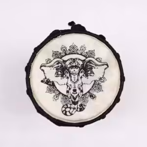 Elephant Wide Top Djembe Drum – 20cm | www.artisan-gifts.co.uk 1