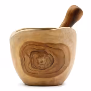 Ergo Teak Pestal & Morter Lrg | www.artisan-gifts.co.uk 1