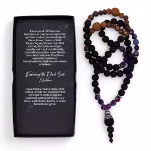 Essence of the Volcano Necklace – Embracing the Dark Side | www.artisan-gifts.co.uk 1