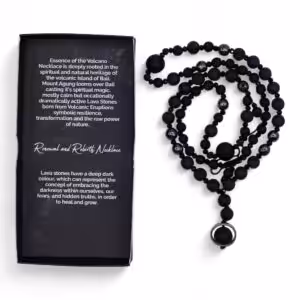 Essence of the Volcano Necklace – Renewal & Rebirth | www.artisan-gifts.co.uk 1