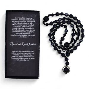Essence of the Volcano Necklace – Renewal & Rebirth | www.artisan-gifts.co.uk 1