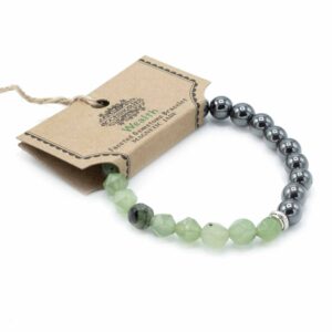 Faceted Gemstone Bracelet – Magnetic Jade | www.artisan-gifts.co.uk 1