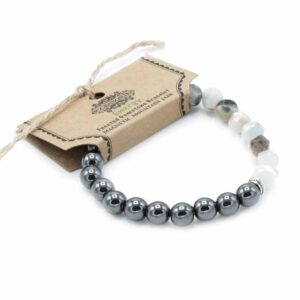 Faceted Gemstone Bracelet – Magnetic Mountain Jade | www.artisan-gifts.co.uk 1