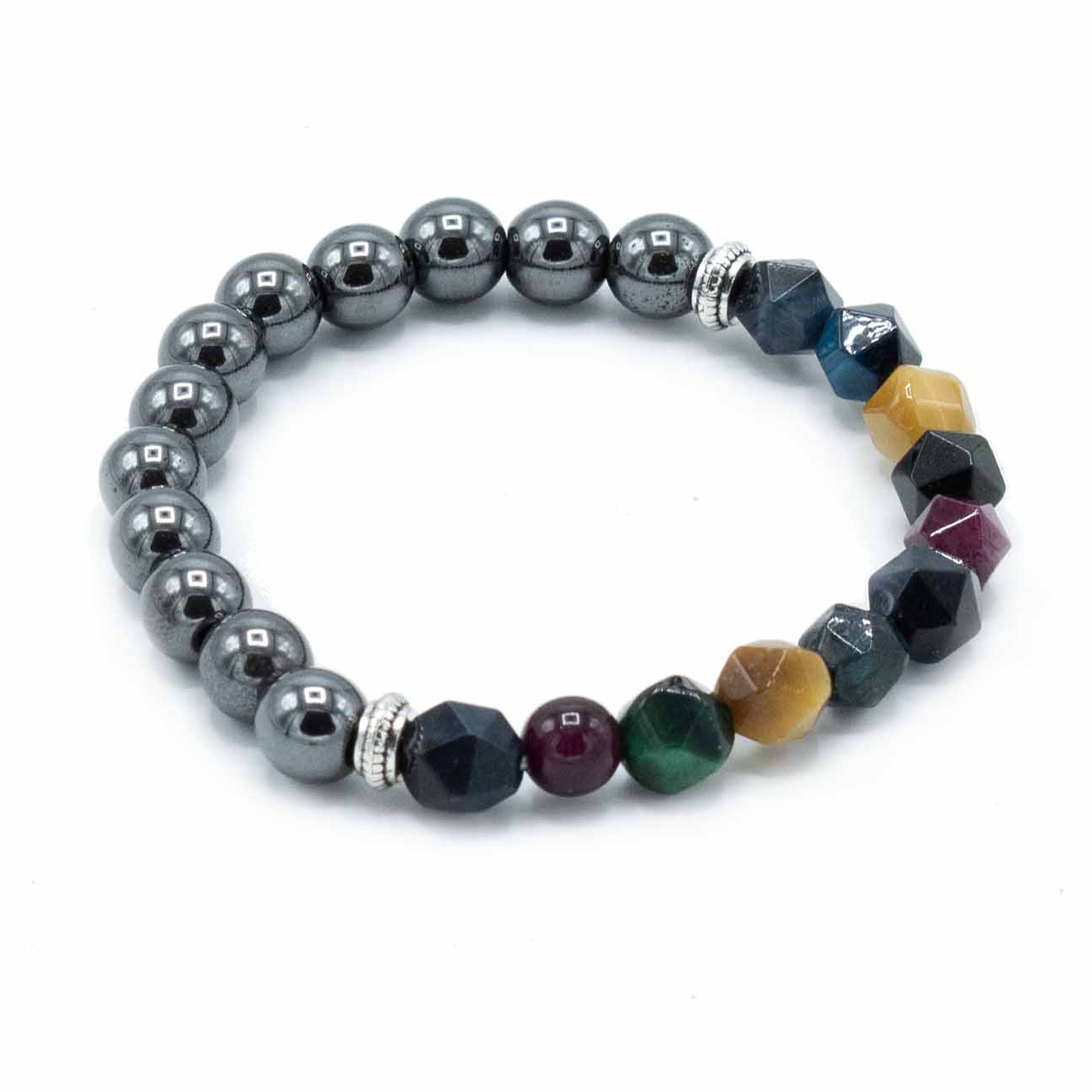 Faceted Gemstone Bracelet – Magnetic Rainbow | www.artisan-gifts.co.uk 3 Faceted Gemstone Bracelet – Magnetic Rainbow | www.artisan-gifts.co.uk 2