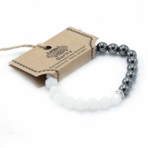 Faceted Gemstone Bracelet – Magnetic Rock Quartz | www.artisan-gifts.co.uk 1