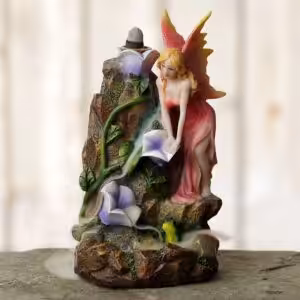 Fairy Flower Garden Waterfall Backflow Incense Burner | www.artisan-gifts.co.uk 1