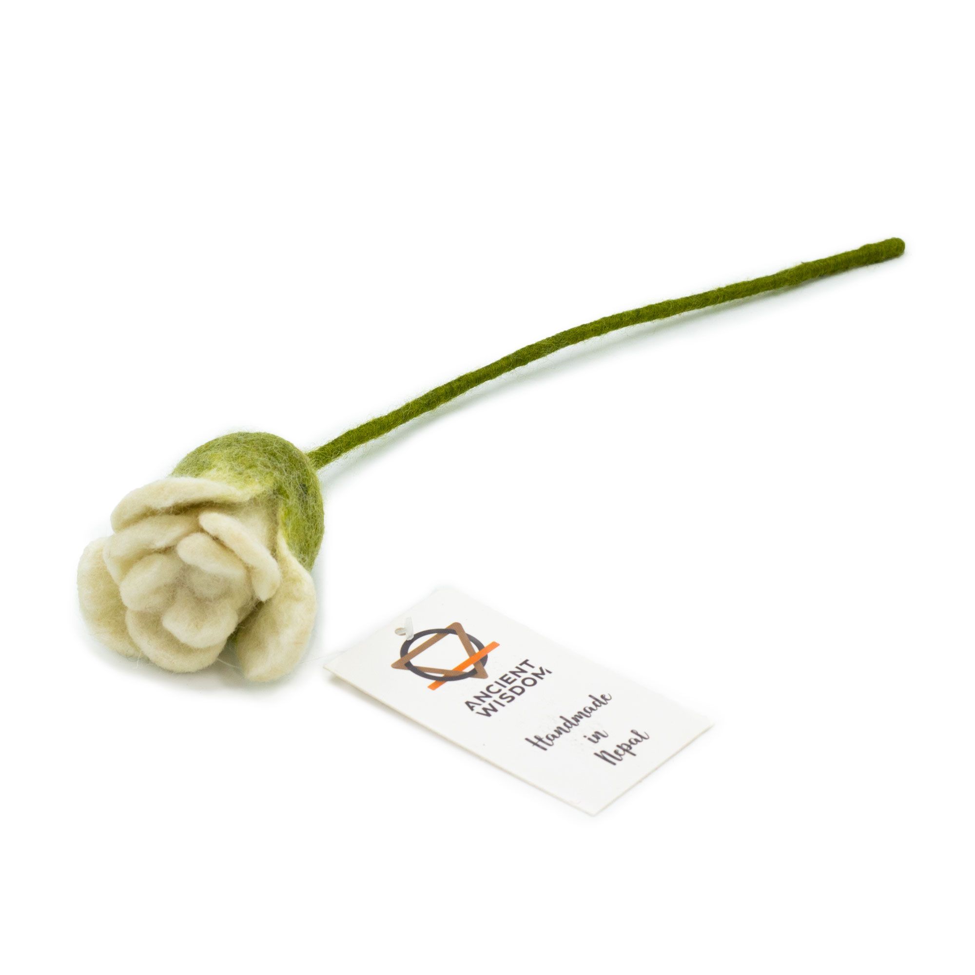 Felt Flowers – White Roses | www.artisan-gifts.co.uk 3 Felt Flowers – White Roses | www.artisan-gifts.co.uk 2