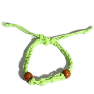 Gemstone Bracelet Cord – Green | www.artisan-gifts.co.uk 1