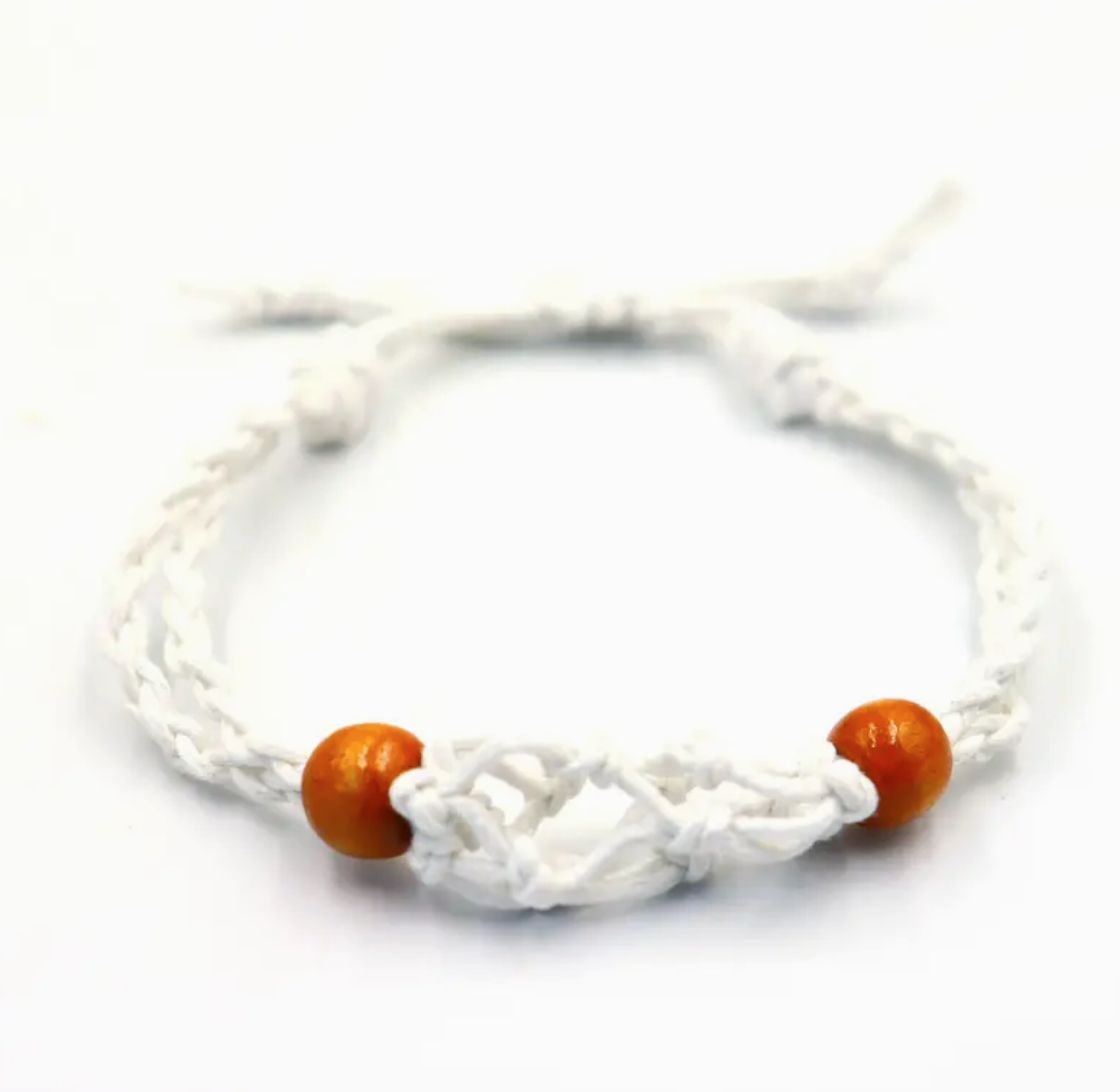 Gemstone Bracelet Cord – White | www.artisan-gifts.co.uk 2 Gemstone Bracelet Cord – White | www.artisan-gifts.co.uk 1